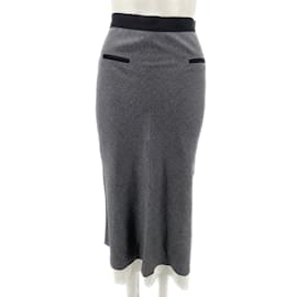Autre Marque-ANNA OCTOBER  Skirts T.fr 36 WOOL-Grey