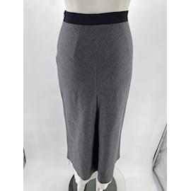 Autre Marque-ANNA OCTOBER  Skirts T.fr 36 WOOL-Grey