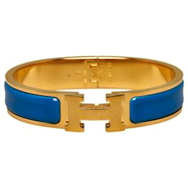 Hermès-Hermes Gold Clic Clac H Bracelet-Golden