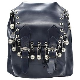 Gianni Versace Backpacks Blue