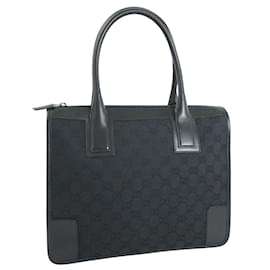 Gucci-GG Canvas Handbag 000 0855-Black