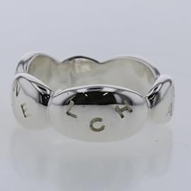 Chanel-Camellia Radis Logo Ring-Silvery
