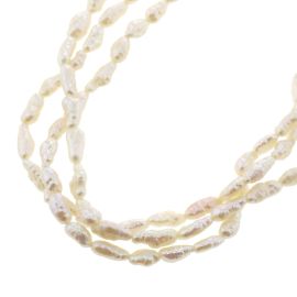 & Other Stories 3-Collar de perlas de hilo Blanco