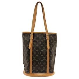 Louis Vuitton-Louis Vuitton Bucket GM-Brown