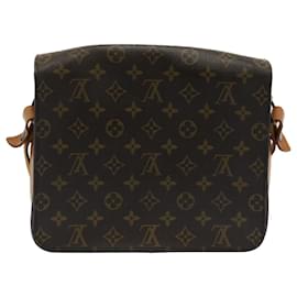 Louis Vuitton-LOUIS VUITTON Monogram Cartouchiere GM Shoulder Bag M51252 LV Auth ar10161b-Monogram