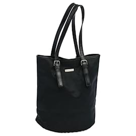 Autre Marque-Burberrys Shoulder Bag Nylon Black Auth hk862-Black