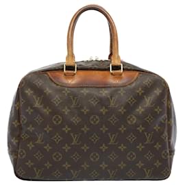 Louis Vuitton-LOUIS VUITTON Monogram Deauville Hand Bag M47270 LV Auth 53935-Monogram