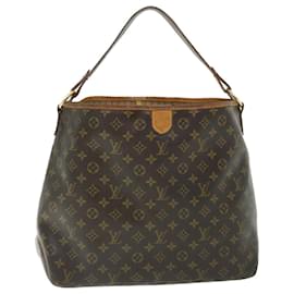 Louis Vuitton-LOUIS VUITTON Monogram Delightful MM Shoulder Bag M50156 LV Auth 54949-Monogram