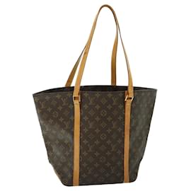 Louis Vuitton-LOUIS VUITTON Monogram Sac Shopping Tote Bag M51108 LV Auth 53995-Monogram