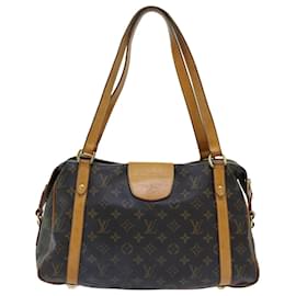 Louis Vuitton-LOUIS VUITTON Monogram Stresa PM Tote Bag N42220 LV Auth ar10151b-Monogram