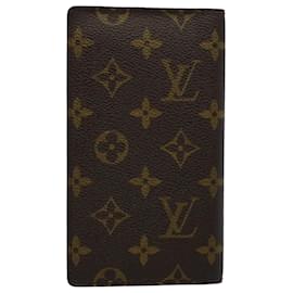 Louis Vuitton-LOUIS VUITTON Monogram Agenda Poche Note Cover R20503 LV Auth yk8632-Monogram