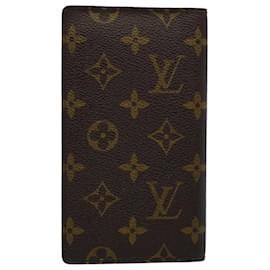 Louis Vuitton-LOUIS VUITTON Monogram Agenda Poche Note Cover R20503 LV Auth yk8632-Monogramme