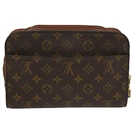 Louis Vuitton-LOUIS VUITTON Monogram Orsay Clutch Bag M51790 LV Auth ep1768-Monogramme