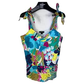 Top multicolor de algodón J.Crew Multicolor