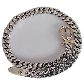 Hermès COLLAR CINTURÓN Plata