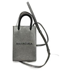Sacs à main BALENCIAGA T. Cuir Gris