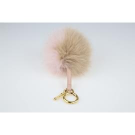 Fendi-Lilac Fur Bag Charm-Other