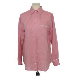 Loro Piana Rosa Neo Andre Hemd Pink