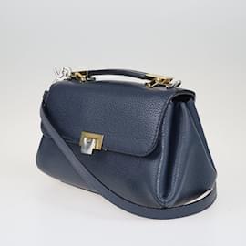 Balenciaga-Blue Le Dix Nano Soft Bag-Blue