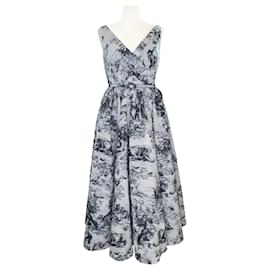 Dior-Multicolor Sleeveless Printed Dress-Multiple colors