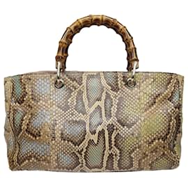 Gucci-Multicolor Bamboo Shopper Tote Bag-Multiple colors