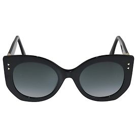 Fendi Black Gradient FF0267/S Peekaboo Square Sunglasses Black