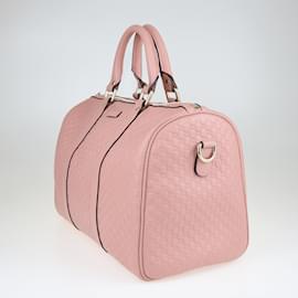 Gucci-Rosa Microguccissima Medium Joy Boston Tasche-Pink