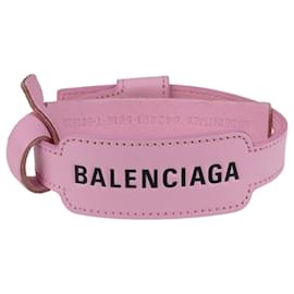 Balenciaga-Bracelet Argent Rose-Rose