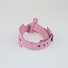 Balenciaga-Bracelet Argent Rose-Rose