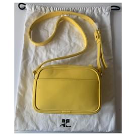Courreges-Handbags-White,Yellow