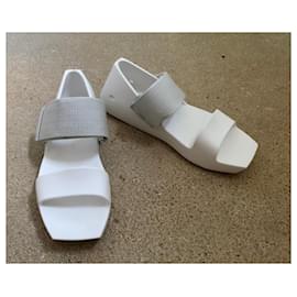 United Nude-United Nude Hybrid Jane Lo sandals White and gray T. 38-White,Grey