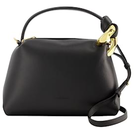 JW Anderson-The JWA Corner Small Crossbody - J.W. Anderson - Leather - Black-Black