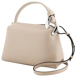 JW Anderson-The JWA Corner Small Crossbody - J.W. Anderson - Leather - Taupe-Beige