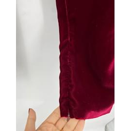 Alexandre Vauthier-ALEXANDRE VAUTHIER  Trousers T.fr 36 silk-Red
