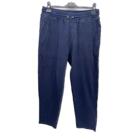 Brunello Cucinelli-BRUNELLO CUCINELLI  Trousers T.International L Cotton-Navy blue