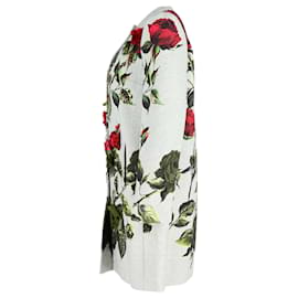 Dolce & Gabbana-DOLCE & GABBANA 2015 Coat in Floral Print Cotton-Other