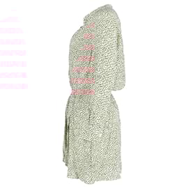 Zadig & Voltaire-Zadig & Voltaire Rinka Heart-Print Dress in Red Silk-Red