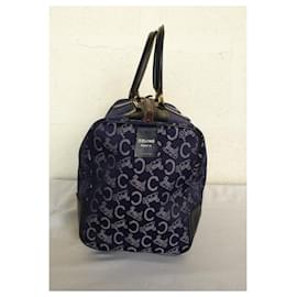 Céline-Handbags-Navy blue