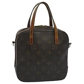 Louis Vuitton-Bolso de mano Spontini con monograma de LOUIS VUITTON 2camino M47500 LV Auth 53909-Monograma