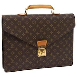 Louis Vuitton-LOUIS VUITTON Monogram Serviette Conseiller Briefcase M53331 LV Auth th4054-Monogram