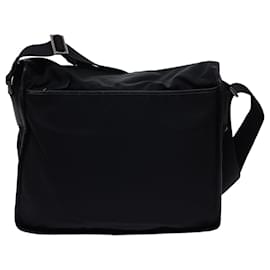 Prada-PRADA Shoulder Bag Nylon Black Auth ki3435-Black