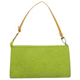 Louis Vuitton-LOUIS VUITTON Epi Pochette Accessoires Pochette Vintage Jaune M52989 Auth ar10195-Jaune
