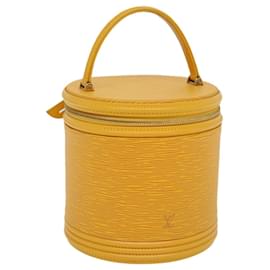 Louis Vuitton-LOUIS VUITTON Epi Cannes Hand Bag Yellow M48039 LV Auth ep1781-Yellow