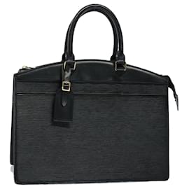 Louis Vuitton-LOUIS VUITTON Epi Riviera Handtasche Noir Schwarz M48182 LV Auth 54925-Schwarz