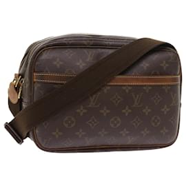 Louis Vuitton-LOUIS VUITTON Monogram Reporter PM Shoulder Bag M45254 LV Auth 53913-Monogram