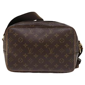 Louis Vuitton-LOUIS VUITTON Monogram Reporter PM Shoulder Bag M45254 LV Auth 53913-Monogram