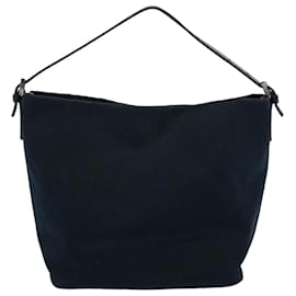 Fendi-FENDI Shoulder Bag Canvas Navy Auth bs8339-Navy blue