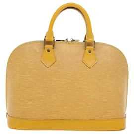 Louis Vuitton-Bolsa de mão LOUIS VUITTON Epi Alma Tassili Yellow M52149 LV Auth bs8356-Outro