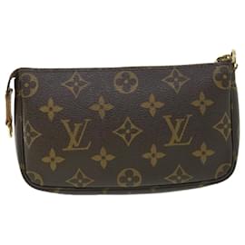 Louis Vuitton-LOUIS VUITTON Monogramm Mini Pochette Accessoires Tasche M.95804 LV Auth tb898-Monogramm