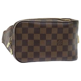 Louis Vuitton-LOUIS VUITTON Damier Ebene Geronimos Shoulder Bag N51994 LV Auth 53918-Other